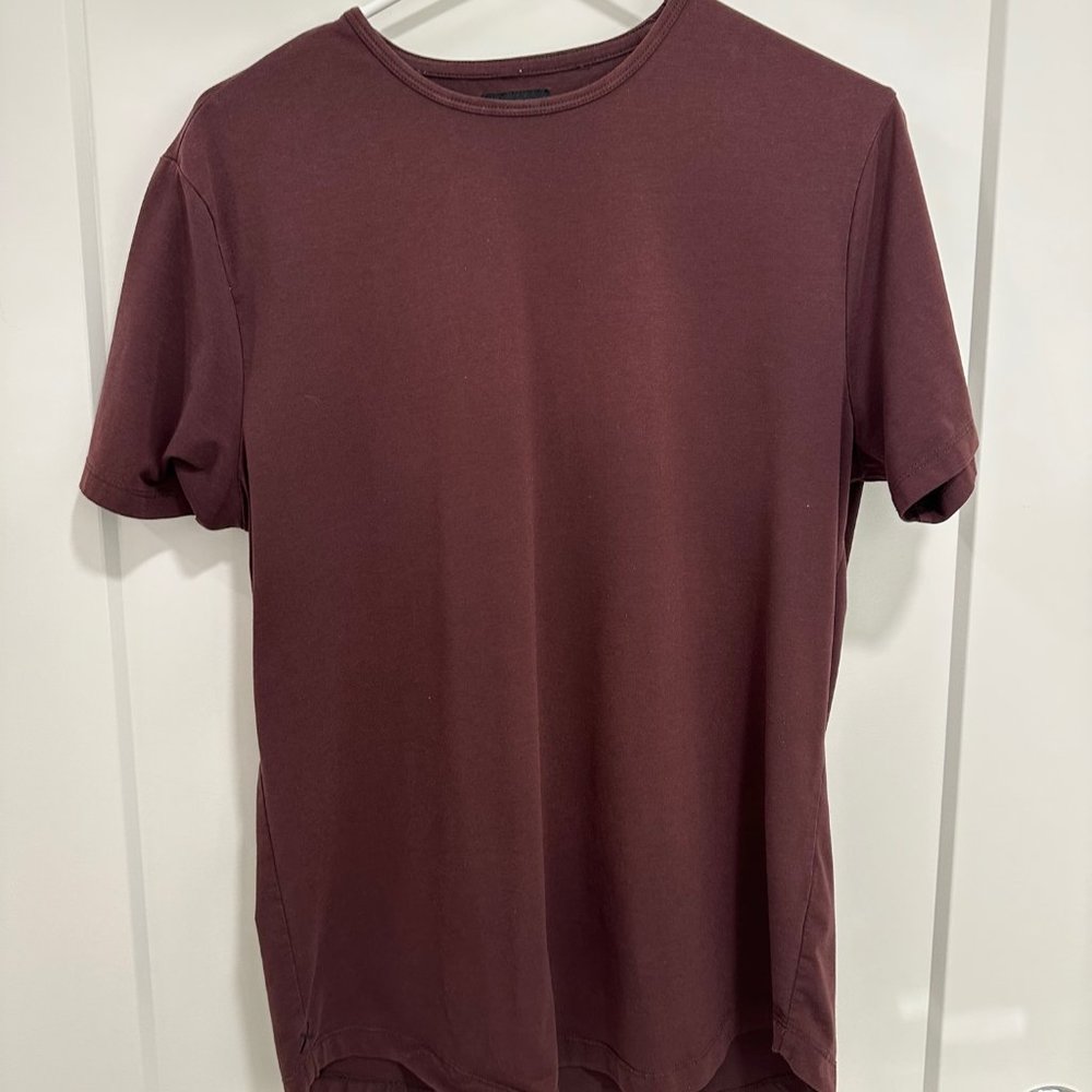 Cuts - AO Curve-Hem Tee - Amber - Medium